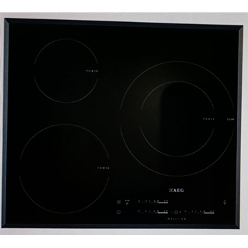 CRISTAL VITROCERAMICA INDUCCION 3 FUEGOS, AEG ELECTROLUX, HK6532H2FB HH1 , RECAMBIO ORIGINAL, 590X520 MM,   140018768014 - Imagen 1
