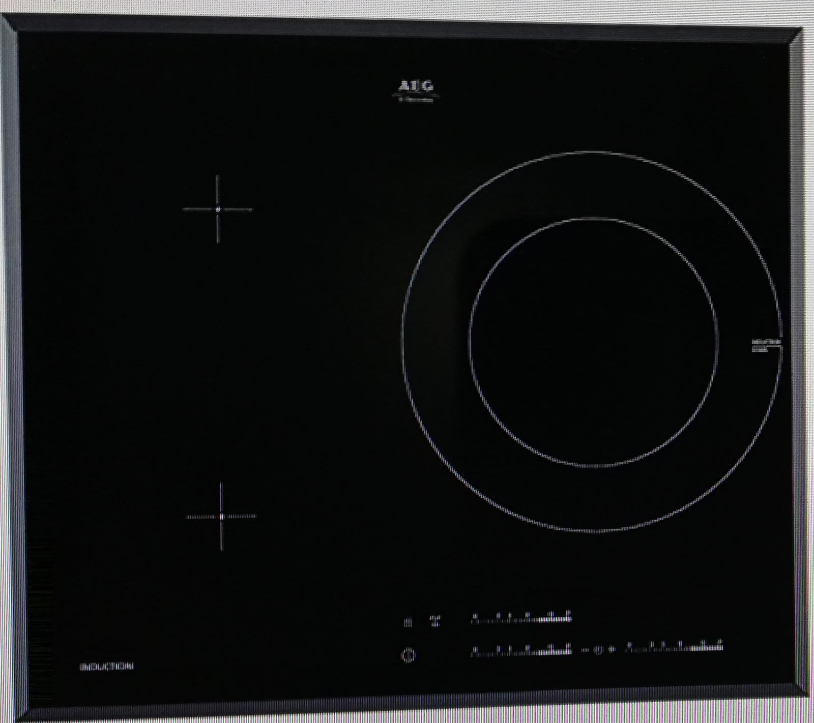 CRISTAL VITROCERAMICA INDUCCION 3 FUEGOS, AEG ELECTROLUX, HK653320FB CF4 ,  RECAMBIO ORIGINAL, 590X520 MM, 5613031110