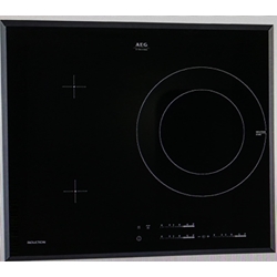 CRISTAL VITROCERAMICA INDUCCION 3 FUEGOS, AEG ELECTROLUX, HK653320FB CF4 , RECAMBIO ORIGINAL, 590X520 MM, 5613031110 - Imagen 1