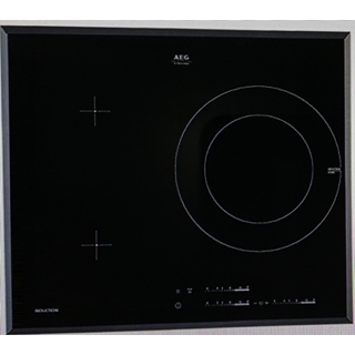 CRISTAL VITROCERAMICA INDUCCION 3 FUEGOS, AEG ELECTROLUX, HK653320FB CF4 , RECAMBIO ORIGINAL, 590X520 MM, 5613031110 - Imagen 1