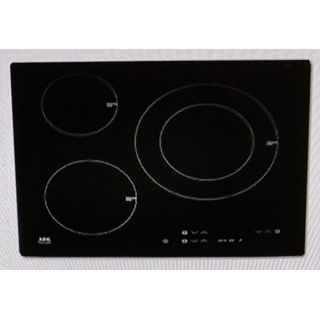 CRISTAL VITROCERAMICA INDUCCION 3 FUEGOS, AEG, ELECTROLUX, RECAMBIO ORIGINAL, 620X520 MM, 68101KF-AN 97O,   3872432210 - Imagen 1