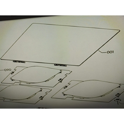 CRISTAL VITROCERAMICA INDUCCION 3 FUEGOS, NEGRO, AEG,  pnc 949597191, RECAMBIO ORIGINAL,  590X520 MM,  5551128324 - Imagen 1