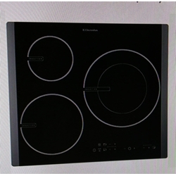 CRISTAL VITROCERAMICA ZANUSSI, NEGRO, 3 FUEGOS, RADIANTE, RECAMBIO ORIGINAL, 590X520,  3058136338 - Imagen 2