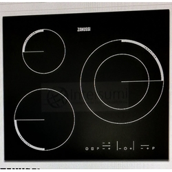 CRISTAL VITROCERAMICA ZANUSSI, Z6233IOK, NEGRO, 3 FUEGOS, INDUCCION, RECAMBIO ORIGINAL, 590X520 MM,   3058134994,  5616943113 - Imagen 1
