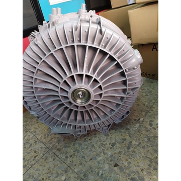 CUBA LAVADORA AEG, L7FEE941Q, L82470BI, CUBA+TAMBOR+ RODAMIENTOS+RETEN, EJE POLEA 13X25MM, BOCA 340MM, ALTO 485MM, 3484166206 - Imagen 2