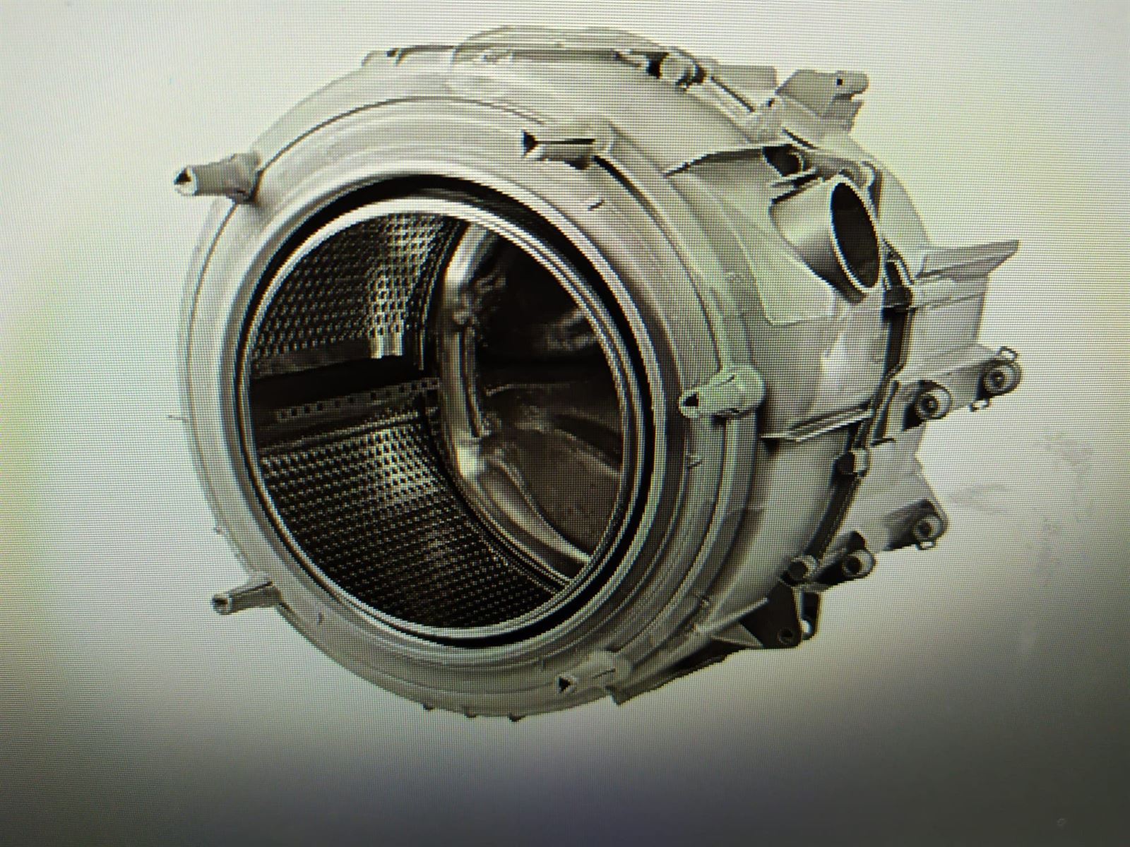 CUBA+TAMBOR ZANUSSI, AEG, ELECTROLUX, POLEA 24X13MM, L72850, 91452561002,   3484159714 - Imagen 3