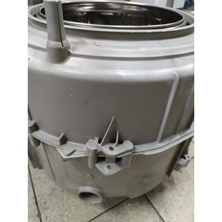 CUBA+TAMBOR ZANUSSI, POLEA 24X13MM, DIAMETROS 490X345X300MM, FONDO INTERIOR TAMBOR 365MM, DIAMETRO INTERIOR 450MM, 3484157304A - Imagen 2