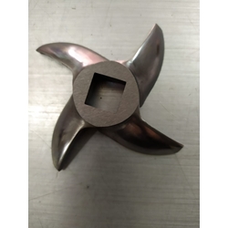 CUCHILLA PICADORA CARNE, NUMERO 32, DIAMETRO 90MM, CUADRADO INTERIOR 15X15MM, MATERIAL INOX,  696033 - Imagen 2