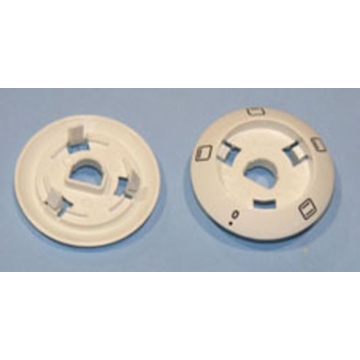 DIAL BOTÓN HORNO EDESA, DIAMETROS 53/35MM, BLANCO,  4481912086, 73FA0216 - Imagen 1