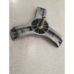 EJE CESTO LAVADORA AEG, ELECTROLUX, ZANUSSI, 25X30MM LONGITUD 102MM CASQUILLO 40X16MM POLEA 25X13MM ROSCA M10 BRAZO 225MM   50279087006 - Imagen 1