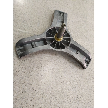 EJE CESTO LAVADORA ELECTROLUX AEG ZANUSSI, 25X30MM LONGITUD 102MM CASQUILLO 40X16MM POLEA 25X13MM ROSCA M10 BRAZO 225MM   50279087006 - Imagen 1