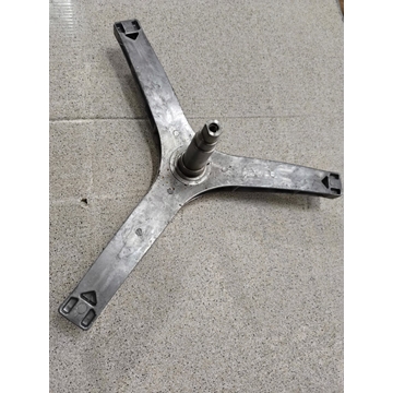 EJE CESTO LAVADORA TEKA, RECAMBIO ORIGINAL, 240MM, EJE 104/30/25MM, CASQUILLO 37/16MM, ROSCA M10, POLEA 20/16MM,  81874051 - Imagen 1