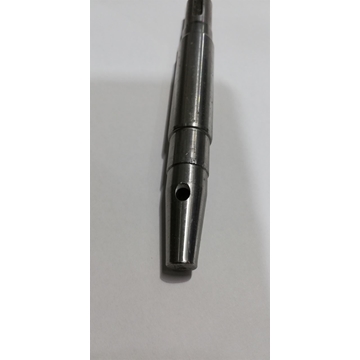 EJE PELADORA PATATAS SAMMIC, LARGO 158MM, DIAMETROS 16/17/19/17/16/10 MM, CANAL CHAVETA 25/5 MM, AGUJERO PASADOR 5 MM, ROSCA M6, EXTREMO CONICO 16/10 MM,252104 - Imagen 1