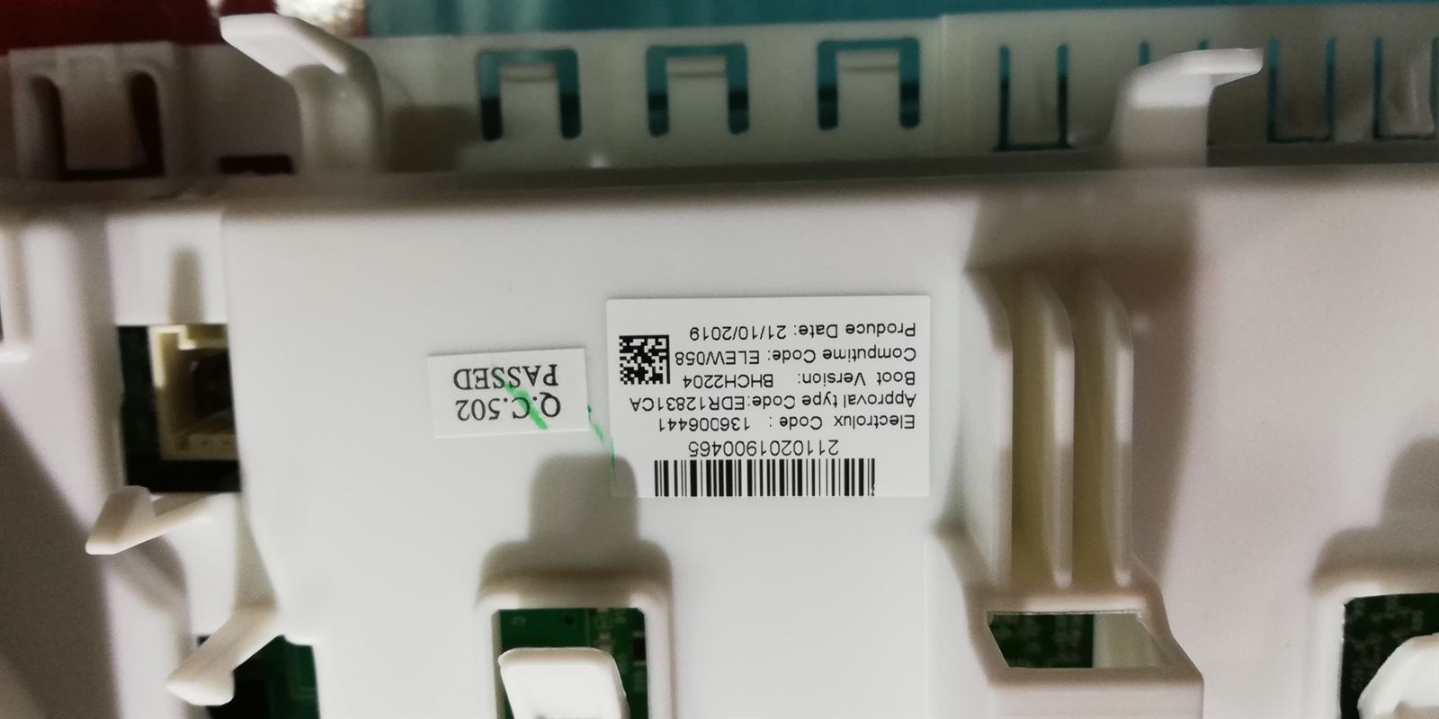 ELECTRONICA CONFIGURADA SECADORA ELECTROLUX, MODELO EDH3685PDW, 8 KG, 973916097747000 - Imagen 3