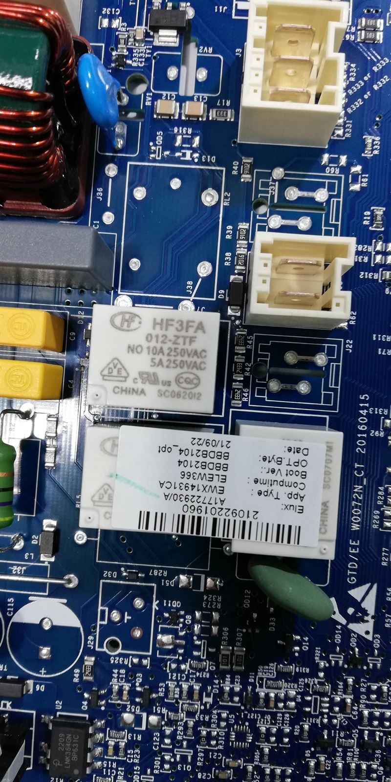 ELECTRONICA LAVADORA ELECTROLUX, CONFIGURADA, EWX14931, 973914340220024 - Imagen 3