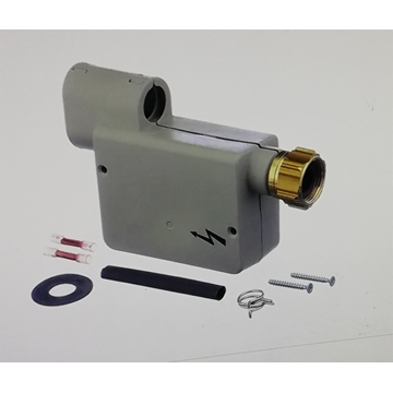 ELECTROVALVULA 1 VIA ACQUASTOP, ENTRADA 3/4, TUERCA  SALIDA 11 MM,  180º,  220 V,   00091058 - Imagen 1