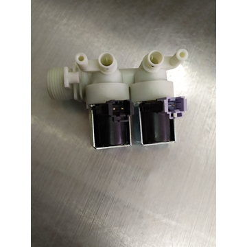 ELECTROVALVULA 2 VIAS INDESIT ENTRADA 3/4 SALIDA 10 MM  90º,   220 V,  C00110333,   482000022813 - Imagen 1