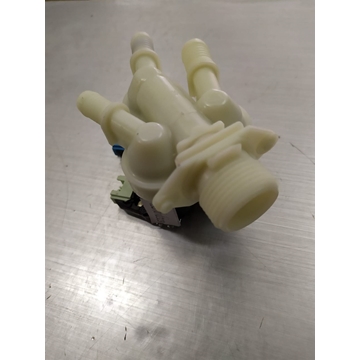 ELECTROVALVULA 3 VIAS AEG, ZANUSSI, ELECTROLUX, ALTERNATIVA, 2 salidas 12mm, 1 salida 14mm, 220v, entrada 3/4, 50297025004 - Imagen 1