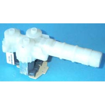 ELECTROVÁLVULA 3 VÍAS, LAVADORA  AEG ENTRADA 3/4,  SALIDA 90º, 220V, recambio alternativo,   8996452382808,      645238280 - Imagen 1