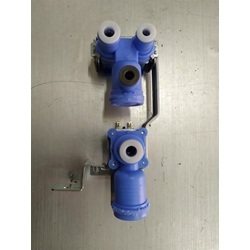 ELECTROVALVULA 4  VIAS  LG  FRIGORIFICO 90º, 16/17 MM,220 V,     5221JA2006A - Imagen 2