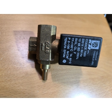 ELECTROVALVULA CON LLAVE ENTRADA/SALIDA A 90 GRADOS, 10,5MM, 4001330 - Imagen 1