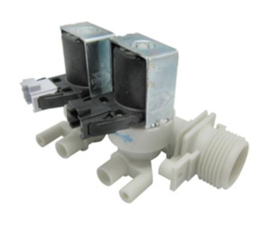 ELECTROVÁLVULA DOBLE PARA LAVADORA / LAVAVAJILLAS ARISTON, INDESIT C00110333, 1532352002, 62AR0008 - Imagen 1