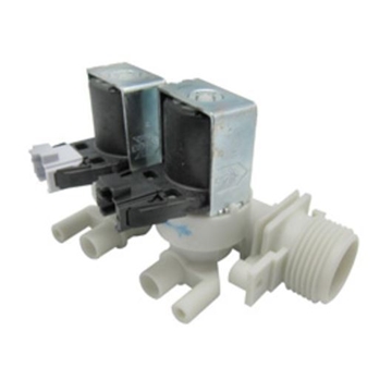 ELECTROVÁLVULA DOBLE PARA LAVADORA / LAVAVAJILLAS ARISTON, INDESIT C00110333, 1532352002, 62AR0008 - Imagen 1