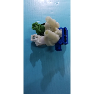 ELECTROVALVULA LAVADORA ELECTROLUX, ZANUSSI, AEG, 2 VIAS, 220V, 12 Y 14 MM, CON FLUXOMETRO, 1249471218 - Imagen 1