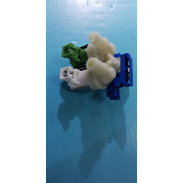 ELECTROVALVULA LAVADORA ELECTROLUX, ZANUSSI, AEG, 2 VIAS, 220V, 12 Y 14 MM, CON FLUXOMETRO, 1249471218 - Imagen 1