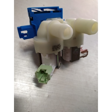 ELECTROVALVULA LAVADORA ZANUSSI, 2 VIAS, SALIDA 12/14 MM, ENTRADA 3/4, DETECTOR CAUDAL, 4055017166 - Imagen 1