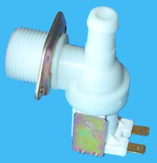 ELECTROVÁLVULA PARA LAVADORA DE 1 VÍA 90º  086000501, 1530010111, 62AB002 - Imagen 1