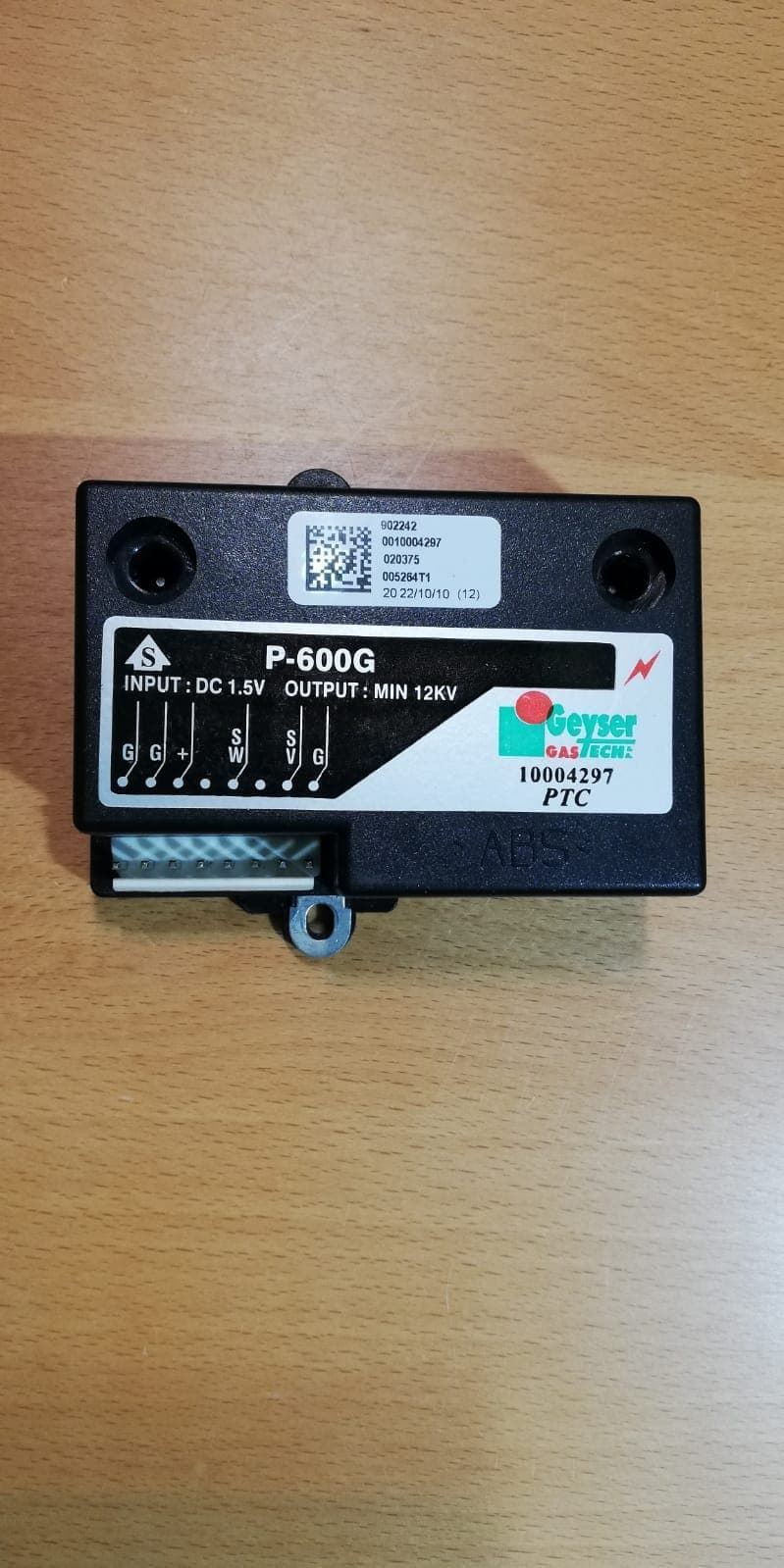 ENCENDIDO CALENTADOR FAGOR, EDESA CIE-110E3B, BRANDT, OTSEIN,ELECTROLUX, ASPES,  810004297 - Imagen 1