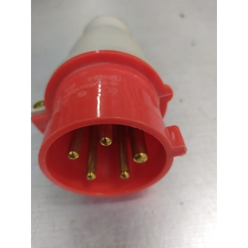 ENCHUFE 5 PINES, TRIFASICO+NEUTRO+TIERRA, 16 AMPERES, 220/380 V,    A268102 - Imagen 1