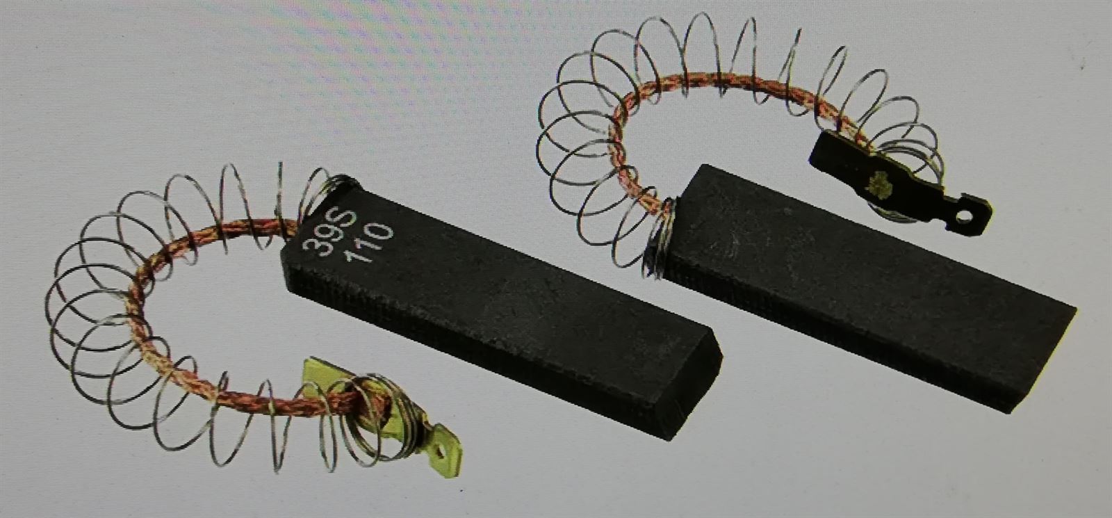 ESCOBILLAS MOTOR LAVADORA BOSCH,BALAY, RECAMBIO ORIGINAL,  43x12x5 MM,TERMINAL, 2 UNIDADES, 00605694 - Imagen 1