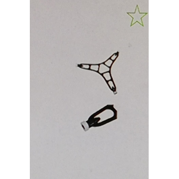 Estrella arrastre microondas Teka, DIAMETRO 206, RUEDA 12MM,  RM-NT1058 - Imagen 1