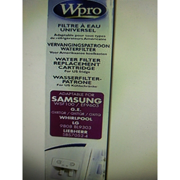 FILTRO AGUA FRIGORÍFICO WHIRLPOOL WSF100, CALIDAD ALTERNATIVA,   03AG0889 - Imagen 2