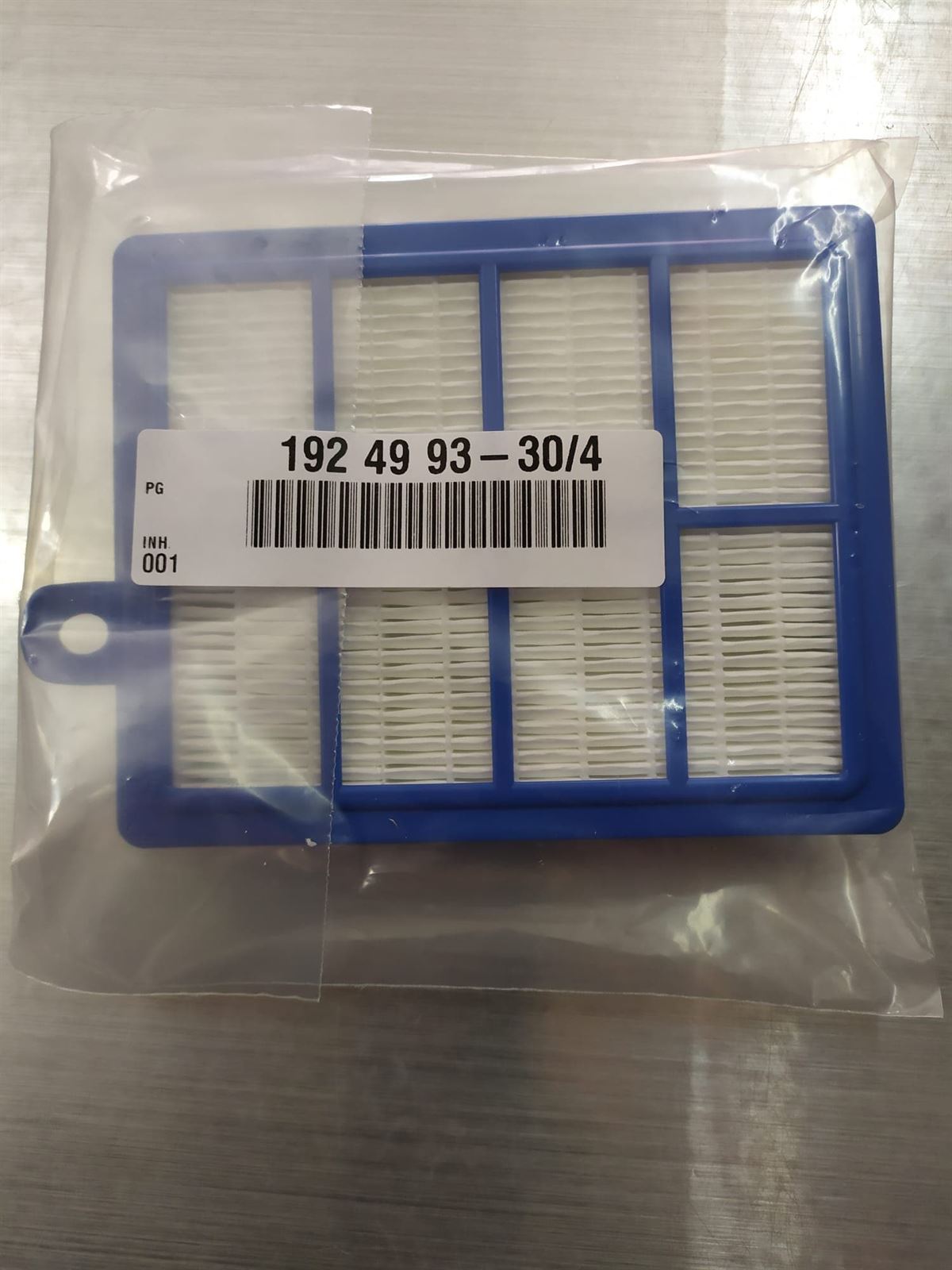 FILTRO ASPIRADOR ZANUSSI, AEG, ELECTROLUX, HEPA,  RECAMBIO ORIGINAL,  1924993304 - Imagen 1