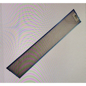 FILTRO CAMPANA ELICA, FAGOR, EDESA, DE DIETRICH, 834X160MM, LADO CIERRE 50,5/45MM, ENGANCHE 8MM, METALICO ORIGINAL, 7251852021 - Imagen 1