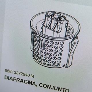 FILTRO LAVADORA ELECTROLUX, AEG, ZANUSSI, 91490665300, RECAMBIO ORIGINAL,   8581327294014 - Imagen 2