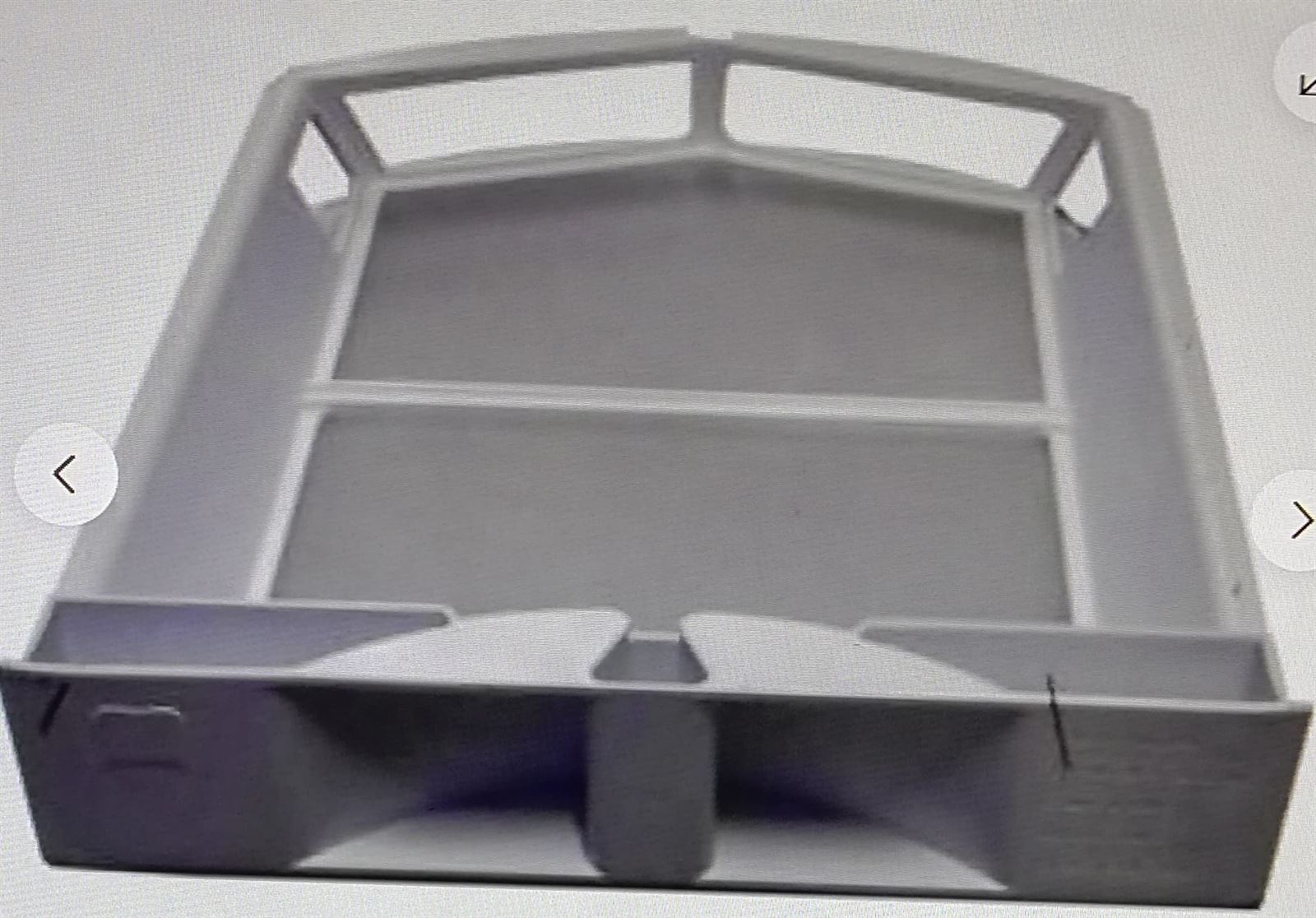 FILTRO PELUSAS SECADORA MIELE, T8422, LARGO 325 MM, ANCHO 255, ALTO 59MM,  9923305 - Imagen 1