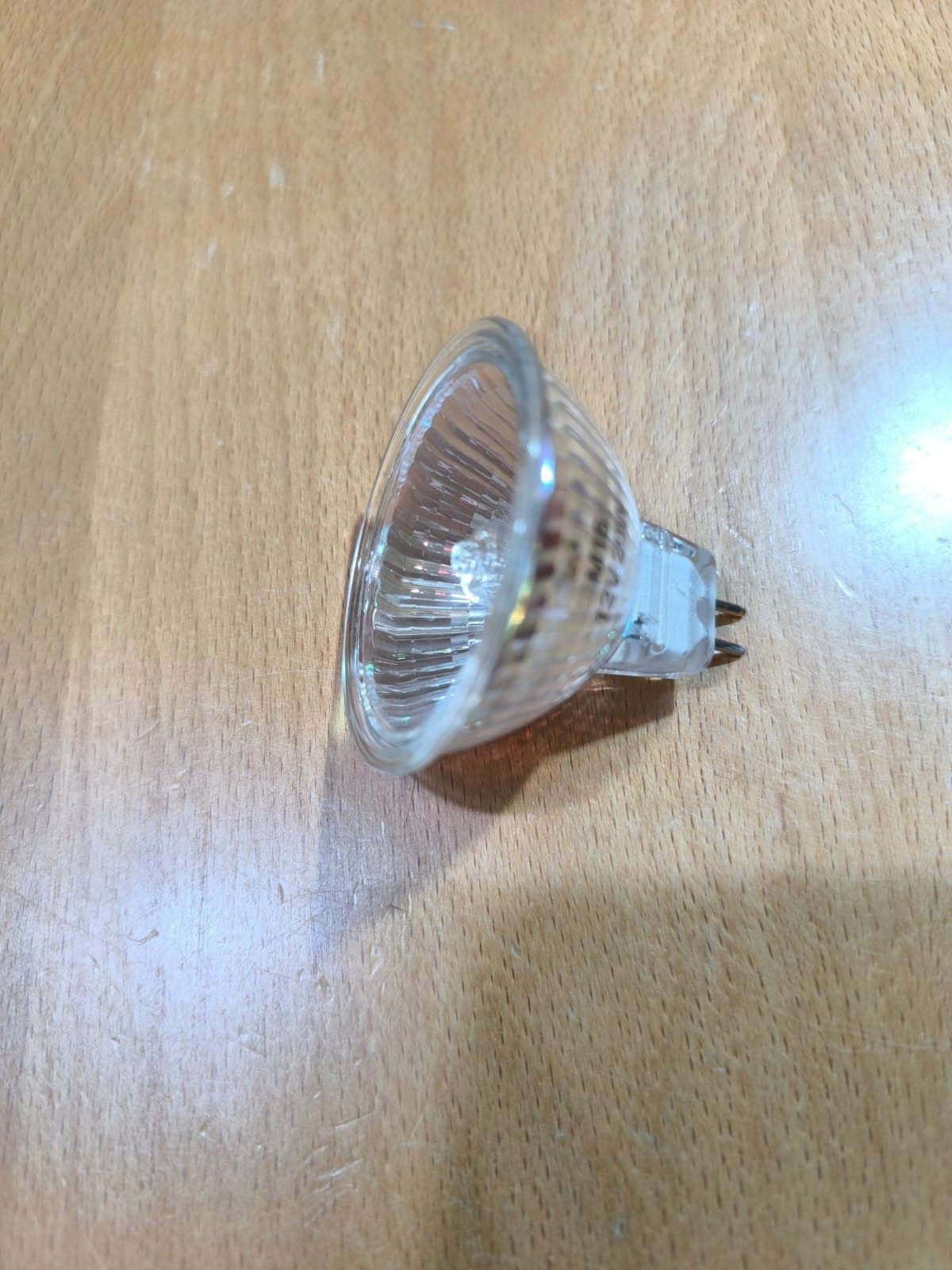 FOCO HALOGENO, 2 PINES, 12V, 20W, DIAMETRO 50MM, ALTO 44MM, GU5.3 - Imagen 1