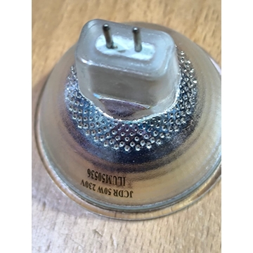 FOCO HALOGENO, 2 PINES, 220V, 50W, DIAMETRO 50MM, ALTO 47MM, GU5.3 - Imagen 1