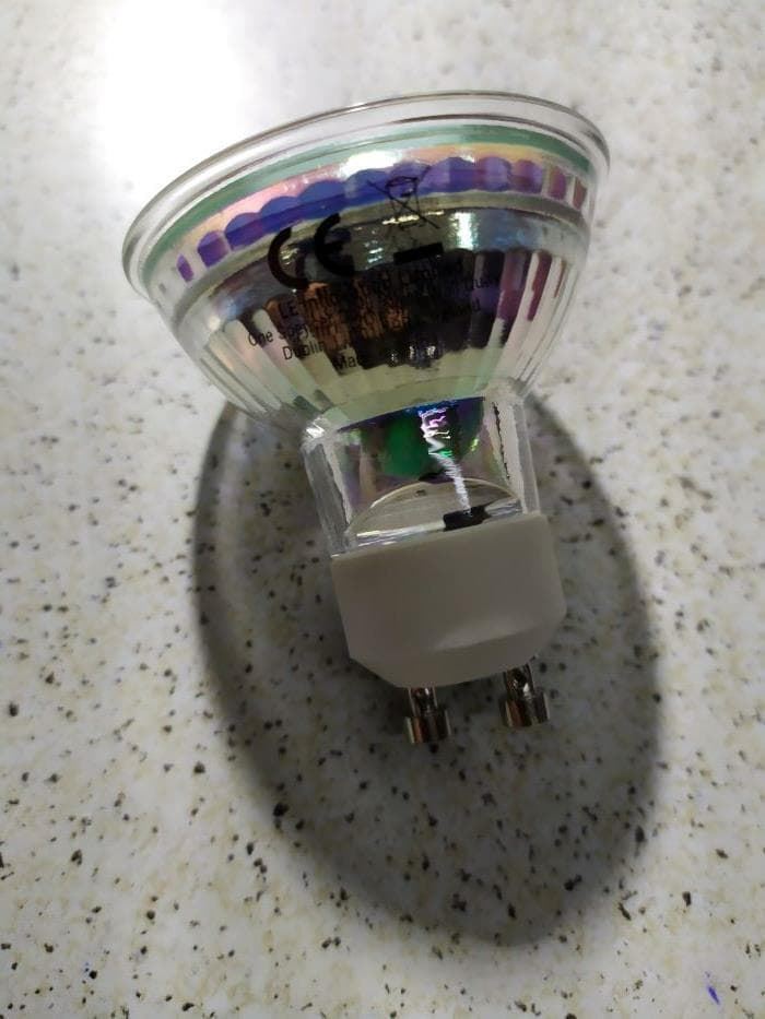 FOCO LED, 4W, 220V, VALIDO PARA CAMPANA CATA GT PLUS45,  GU10 - Imagen 2