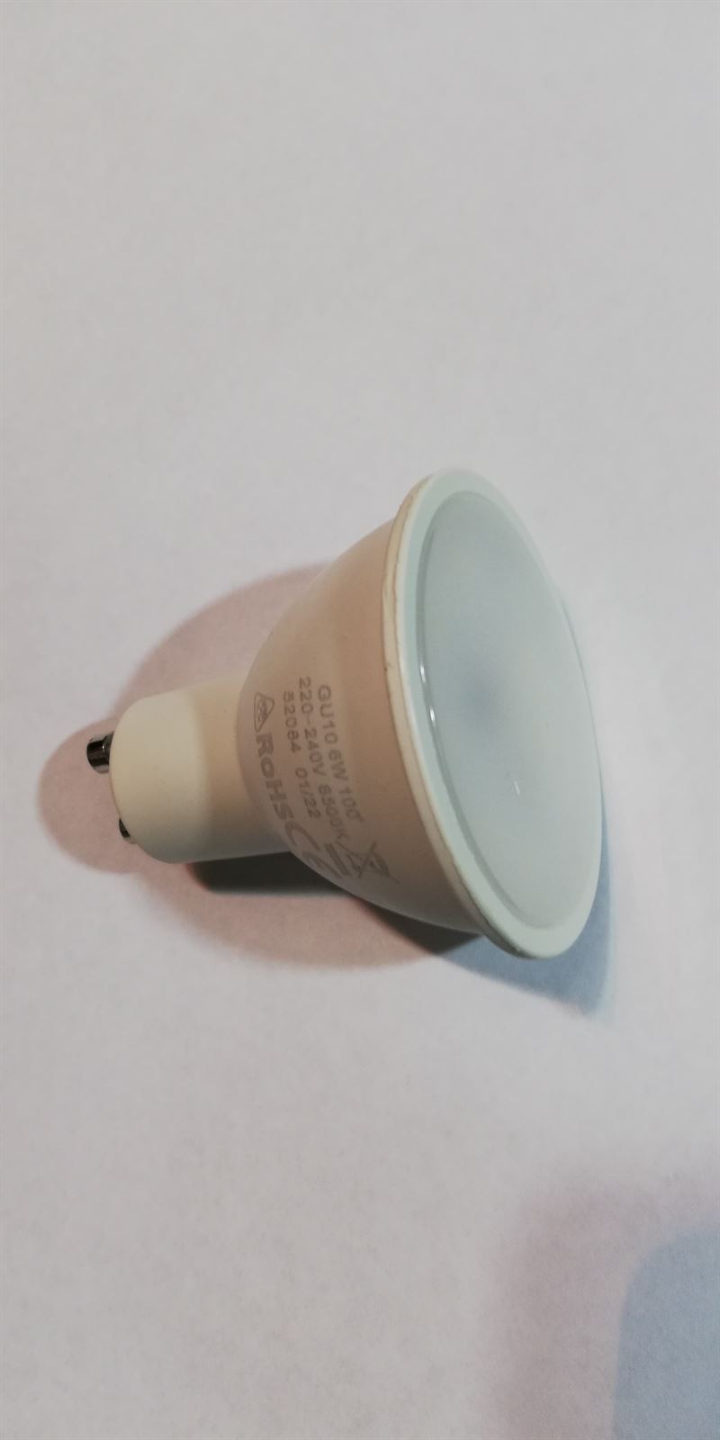 FOCO LED CAMPANA CATA, 6W, 220V, DIAMETRO 50/21MM, LARGO 54/48MM, GU10, ALTERNATIVO,  1311432300 - Imagen 3
