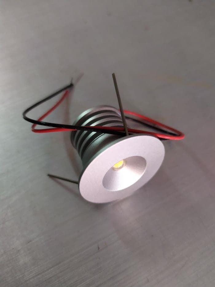 FOCO MINI LED 3W, DC 3 / 3,4V, 0,7A, DIAMETRO 30MM, H 24/23 MM, FC832 - Imagen 1