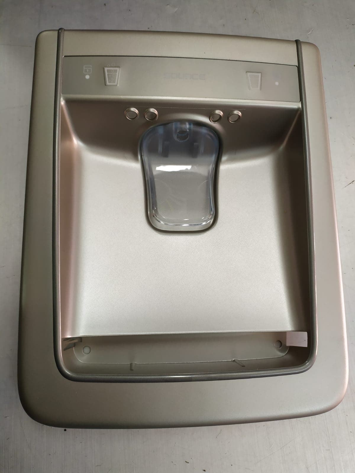 FRONTAL DISPENSADOR PANEL ELECTROLUX. AEG, ZANUSSI, 2085825186,  4055274981 - Imagen 1