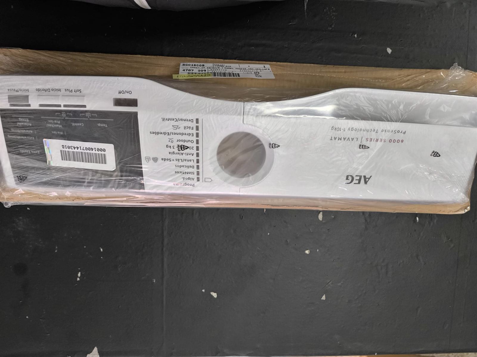 FRONTAL MANDOS LAVADORA AEG, 140071443018 - Imagen 1