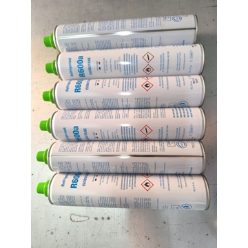 GAS REFRIGERANTE R600A,R600, CAJA DE 6 UNIDADES, 6750010600M - Imagen 1