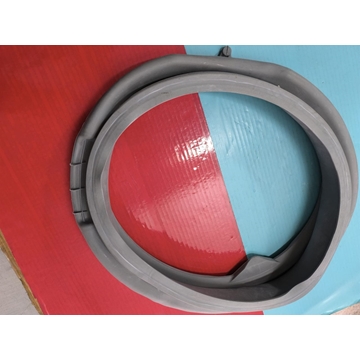 GOMA PUERTA LAVADORA ARISTON, INDESIT, AQUALIS 8 KG, LADO CUBA 400MM, LADO MUEBLE 370MM, CON TETON SIN IRIS, 100430036 - Imagen 1