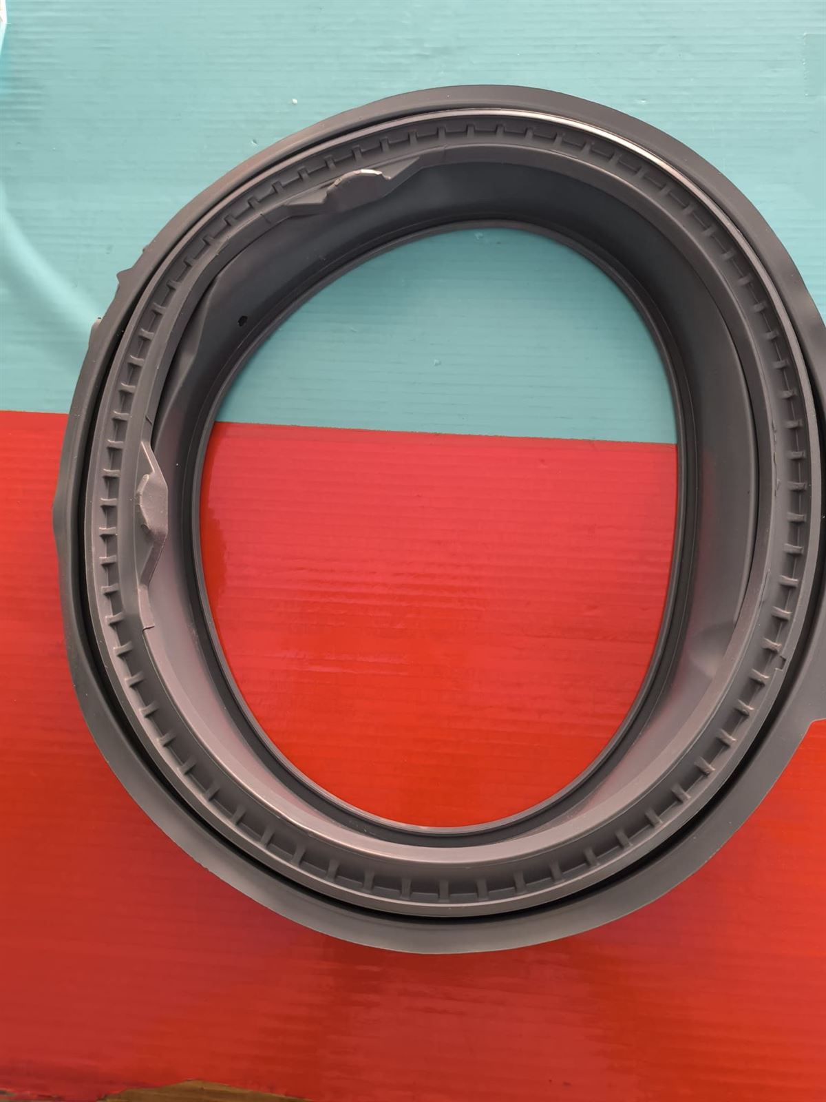 GOMA PUERTA LAVADORA HISENSE, CON TETON,IRIS ABIERTO, 385/360/70MM,  F2197227, H2197227,  2080355 - Imagen 3